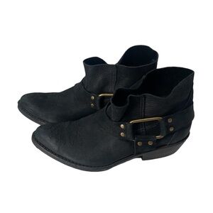 Anine Bing Leather boots Nubuck Moto
Biker Harness Western Ankle
Booties